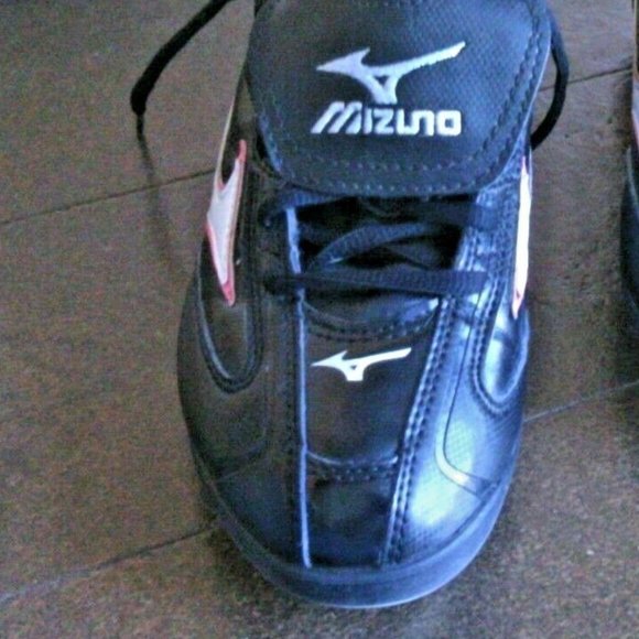 Mizuno Shoes Softball + Baseball 9-Spike Cleats Size USW 6.5 Women's Black Sport - Picture 15 of 16